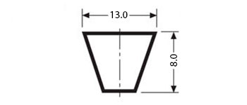 13 a - Клиновые ремни — V/ROFLEX GARDEN