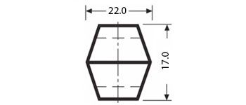 cc hcc - Клиновые ремни — V/DUAL